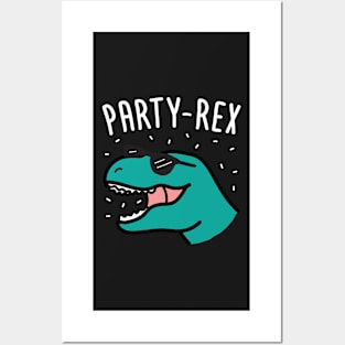 PARTY-REX DINOSAUR Posters and Art
